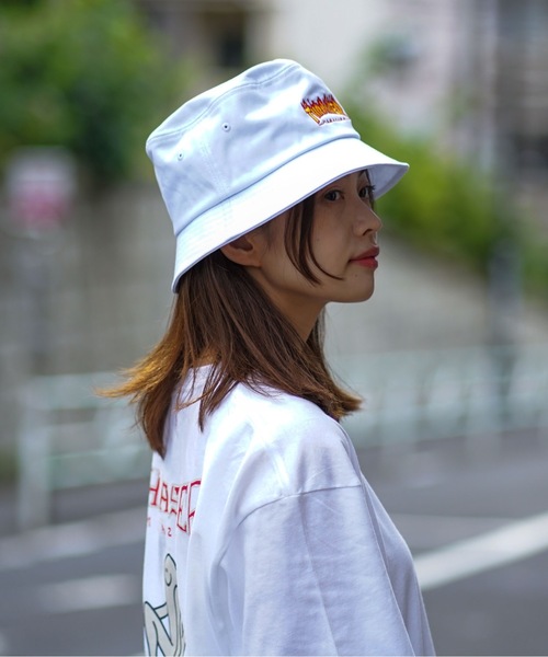 花譜　アイスクリームライブ2 サコッシュ　バケットハット セール】FLAME LOGO BUCKET HAT/スラッシャーバケハ（バケット
