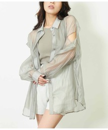 ANAP | 肩開きシアーシャツ(シャツ/ブラウス)