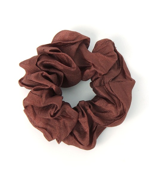 LAKOLE(ラコレ)の「ワッシャーシフォンシュシュ / 909514(シュシュ・レディース・ライトベージュ/ブラック/ライトグリーン/ブラウン・FREE)」の3枚目の写真