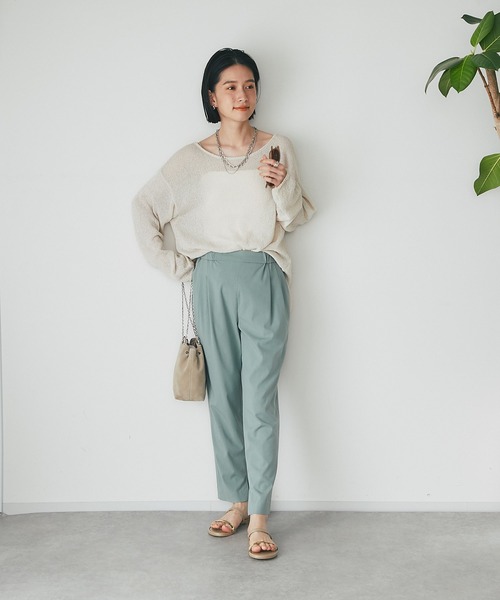 RIVE DROITE(リヴドロワ)の「スエードチェーンバッグ(ショルダーバッグ・レディース・サンドベージュ・FREE)」の12枚目の写真