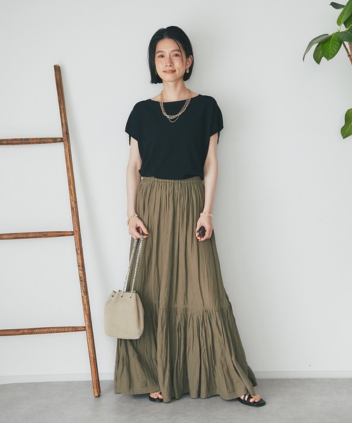 RIVE DROITE(リヴドロワ)の「スエードチェーンバッグ(ショルダーバッグ・レディース・サンドベージュ・FREE)」の14枚目の写真