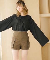 moulis' | スリットスリーブオーバーシャツ(シャツ/ブラウス)