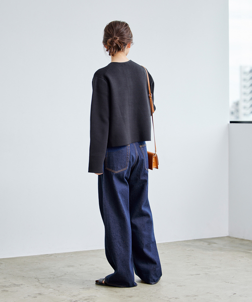 ジャーナルスタンダード　デニムワイドパンツ JOURNAL STANDARD（ジャーナルスタンダード）の「デニムワイド