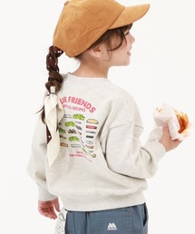 devirock | モスバーガーコラボ 防汚 キッズ トレーナー(スウェット)