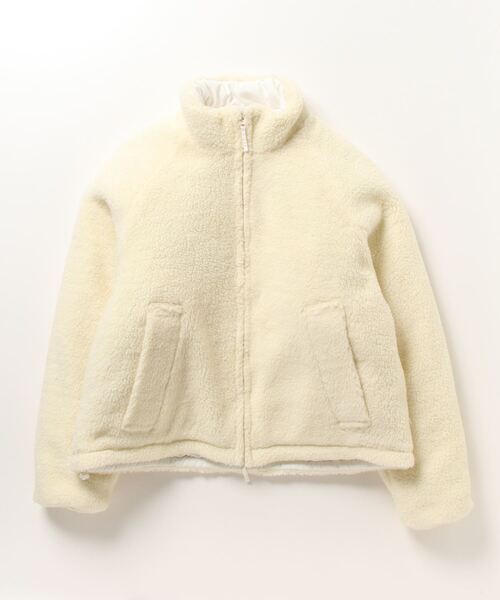 PaDD(パッド)の「PaDD / ショートボアブルゾン(ブルゾン・メンズ・ブラウン/オフホワイト・LARGE/MEDIUM)」の14枚目の写真