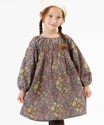 Seraph | 小花柄シャーリングワンピース(ワンピース)