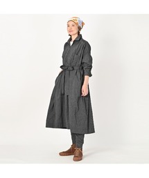 45R（フォーティファイブアール）の「撚杢平のテントドレス（影色納戸