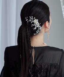 Cupid Heart | 【Cupid Heart】結婚式アクセ!ビジュー&パールヘアコーム(バレッタ/ヘアクリップ)