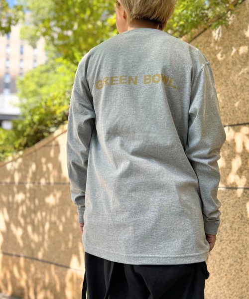 GREEN BOWL Heavy Weight L/S T-shirts(SEA FARER柄)(Tシャツ/カットソー)|GREEN BOWL(グリーンボウル) GREEN BOWL Heavy Weight L/S T-shirts(SEA FARER柄)(Tシャツ/カットソー)|GREEN BOWL(グリーンボウル)