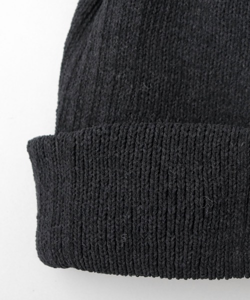 MILLER（ミラー）の「モールニット ニット帽（ニットキャップ/ビーニー・レディース・ブラック/オフホワイト・FREE）」の12枚目の写真