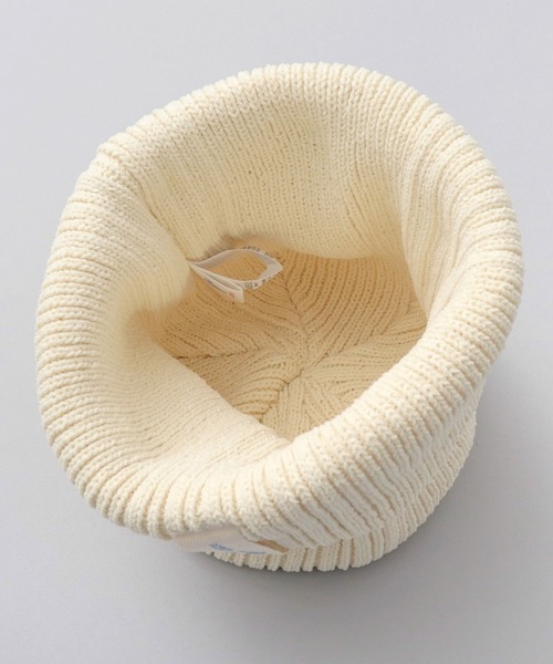 MILLER（ミラー）の「モールニット ニット帽（ニットキャップ/ビーニー・レディース・ブラック/オフホワイト・FREE）」の16枚目の写真