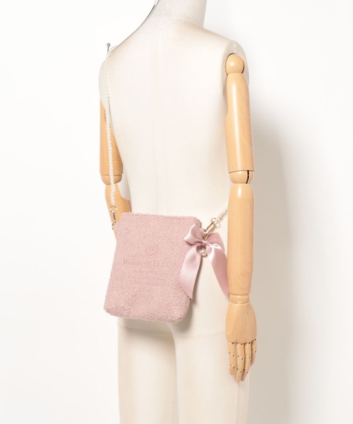 Maison de FLEUR（メゾンドフルール）の「ボアミニショルダーバッグ（ショルダーバッグ・レディース・ピンク系その他3/アイボリー・FREE）」の13枚目の写真