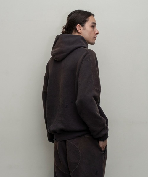 BAL×RUSSELL ATHLETIC/HIGH COTTON HOODIE BAL / RUSSELL ATHLETIC HIGH COTTON DISTRESSED H