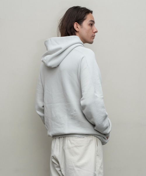 BAL×RUSSELL ATHLETIC/HIGH COTTON HOODIE BAL / RUSSELL ATHLETIC HIGH COTTON DISTRESSED H