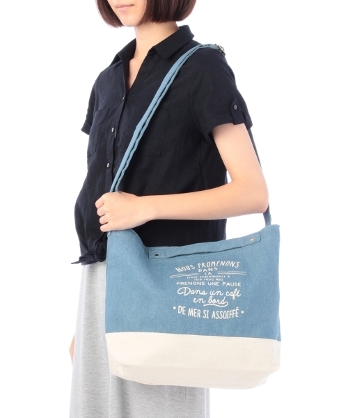 grove（グローブ）の「2WAY切り替えプリントショルダーバッグ（ショルダーバッグ・レディース・イエロー/ブルー系1/ブルー/レッド・00）」の9枚目の写真