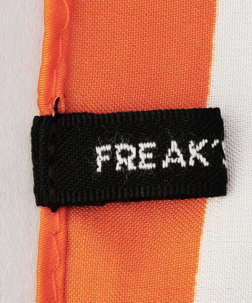 FREAK'S STORE(フリークスストア)の「ヴィンテージライク スカーフ(バンダナ/スカーフ・レディース・ホワイト/ブルー/オレンジ・ONE SIZE)」の7枚目の写真