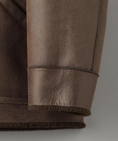 BEAUTY&YOUTH UNITED ARROWS（ビューティーアンドユースユナイテッドアローズ）の「フェイクムートン リバーシブル ボア ブルゾン（ブルゾン・レディース・ダークブラウン・M/S）」の21枚目の写真