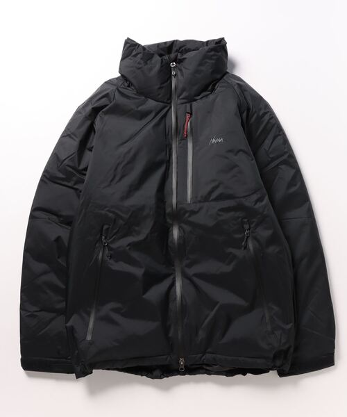 NANGA(ナンガ)の「【 NANGA / ナンガ 】 AURORA STAND COLLAR DOWN JACKET / オーロラスタンドカラーダウンジャケット(ダウンジャケット/コート・メンズ・ブラック/チャコールグレー・L/M)」の2枚目の写真