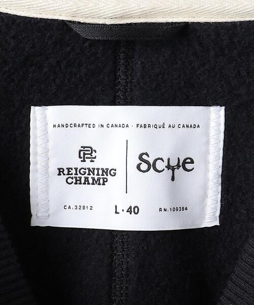 Scye(サイ)の「<Scye × REIGNING CHAMP> CREW NECK SWEAT/クルーネック スウェット(スウェット・メンズ・ブラック・38)」の10枚目の写真