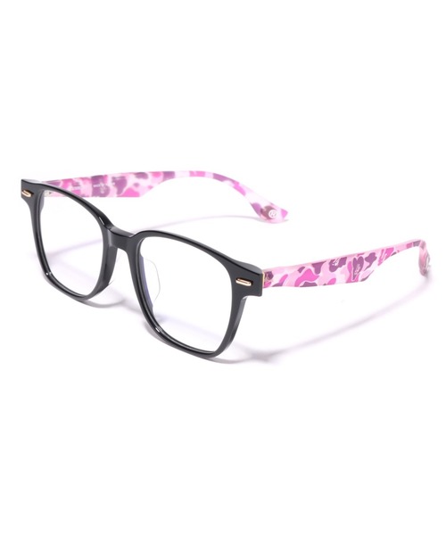 A BATHING APE（アベイシングエイプ）の「OPTICAL FLAME #17 M（メガネ・メンズ・ピンク/グレー/パープル/グリーン/ブルー/ブラック・FREE）」の5枚目の写真