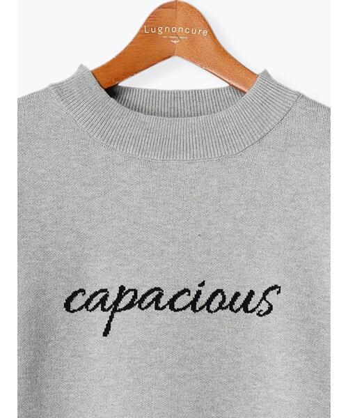 Lugnoncure(ルノンキュール)の「ジャカードロゴプルオーバーニット(ニット/セーター・レディース・ベージュ/グレー/ネイビー・F)」の16枚目の写真