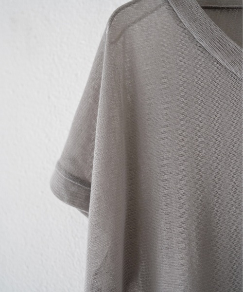 Utusiyo（ウツシヨ）の「vest 薄葉（Tシャツ/カットソー・メンズ・ブラック/グレー・FREE）」の16枚目の写真