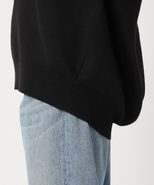 FRAMeWORK（フレームワーク）の「スムースVネックプルオーバー（ニット/セーター・レディース・ブラック/ホワイト・FREE）」の8枚目の写真