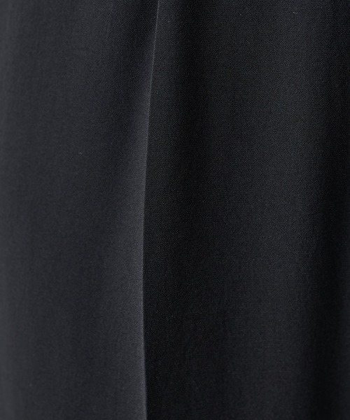 COLLAGE GALLARDAGALANTE（コラージュガリャルダガランテ）の「ジャージストレートパンツ/セットアップ可（スラックス・レディース・ブラック/ベージュ/ネイビー・0/1）」の13枚目の写真