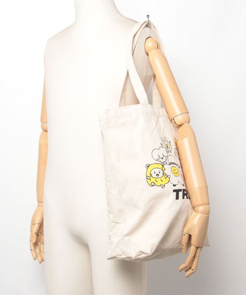 TRUZ トゥルーズ キャラクタープリントトートバッグ（トート