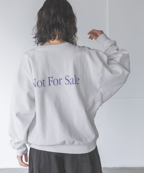 A part by(アパートバイ)の「【コラボ】AOR*A part byロゴスウェット(スウェット・レディース・ライトグレー/オフホワイト・FREE)」の2枚目の写真