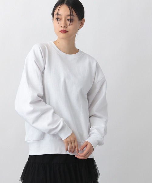 A part by(アパートバイ)の「【コラボ】AOR*A part byロゴスウェット(スウェット・レディース・ライトグレー/オフホワイト・FREE)」の14枚目の写真