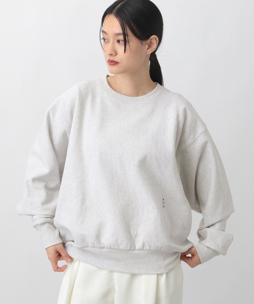 AORコラボ Not For Sale ロゴスウェット F ホワイト A part by（アパートバイ）の「【コラボ】AOR＊A part byロゴ