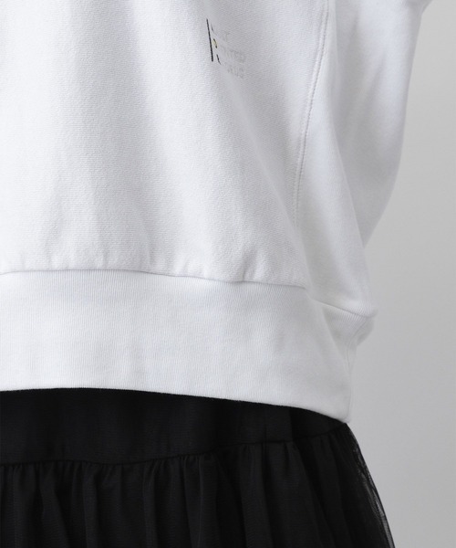 A part by(アパートバイ)の「【コラボ】AOR*A part byロゴスウェット(スウェット・レディース・ライトグレー/オフホワイト・FREE)」の9枚目の写真