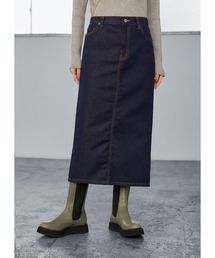 STYLE DELI | デニム生地ペンシルスカート(デニムスカート)