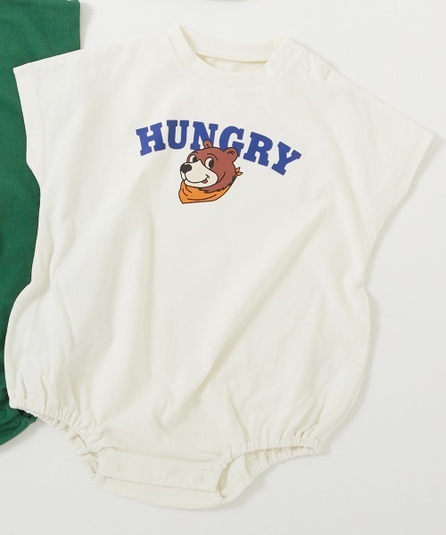 devirock(デビロック)の「デビラボ プリント半袖ゆったりロンパース(ロンパース・キッズ・その他6/その他4/その他7/その他8/その他1/その他2/その他3/その他5・70cm/80cm)」の4枚目の写真