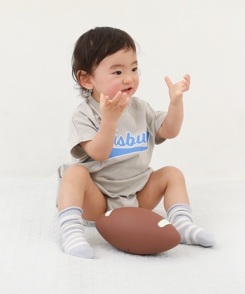 devirock(デビロック)の「デビラボ プリント半袖ゆったりロンパース(ロンパース・キッズ・その他6/その他4/その他7/その他8/その他1/その他2/その他3/その他5・70cm/80cm)」の9枚目の写真