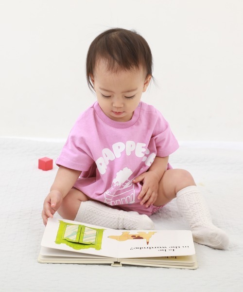 devirock(デビロック)の「デビラボ プリント半袖ゆったりロンパース(ロンパース・キッズ・その他6/その他4/その他7/その他8/その他1/その他2/その他3/その他5・70cm/80cm)」の11枚目の写真