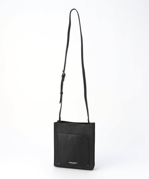 SHIPS any: バイカラー2WAY スクエア ショルダー バッグ