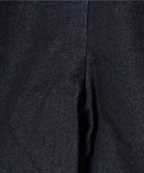 MNEMOSYNE / KID'S（ミネモシュネ）の「【MNEMOSYNE】デニムサロペット（サロペット/オーバーオール・キッズ・インディゴブルー/サックスブルー・120/105/90）」の11枚目の写真