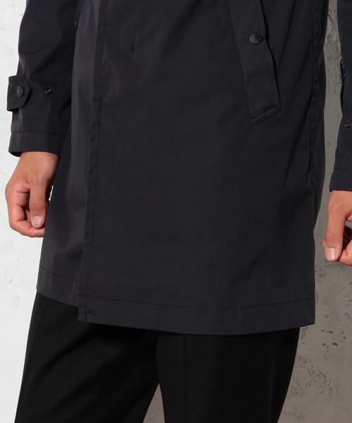 green label relaxing（グリーンレーベルリラクシング）の「別注 ［ザ ノースフェイス］ THE NORTH FACE PURPLE LABEL ＊GLR 65/35 ステンカラーコート◆（ステンカラーコート・メンズ・ネイビー・SMALL/LARGE/MEDIUM）」の3枚目の写真