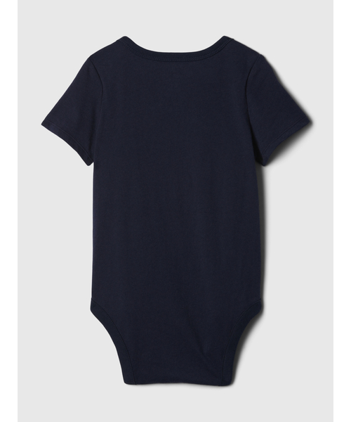 GAP（ギャップ）の「ポケット ボディスーツ (ベビー)（ロンパース・キッズ・グレー/ホワイト/ネイビー・18-24M/0-3M/6-12M/12-18M/3-6M）」の4枚目の写真