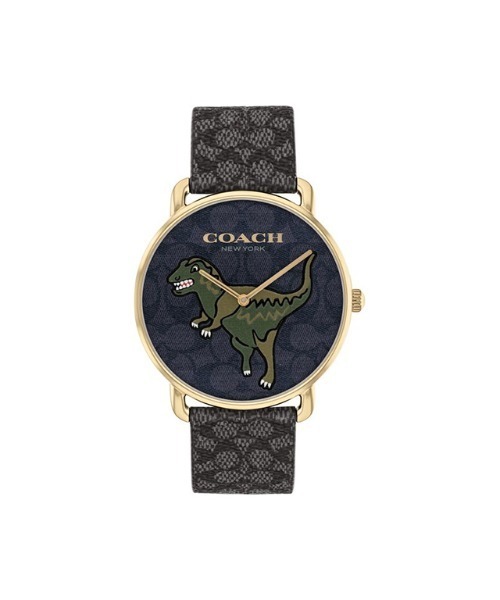 COACH（コーチ）の「「COACH/コーチ」 ELLIOT 　エリオット コレクション　36mm（アナログ腕時計・レディース・ブラウン/ブラック/シルバー/チャコールグレー/レッド/ピンク/ミント/ブラック系その他・FREE）」の3枚目の写真