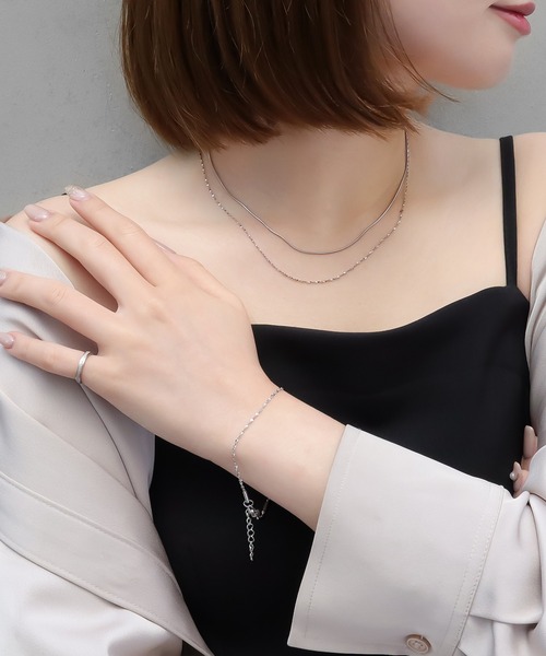 blackdia ocean(ブラックダイヤオーシャン)の「blackdia ocean 3点セットリング 金属アレルギー対応(リング・レディース・シルバー/ピンクゴールド/ゴールド/シルバー系その他/ゴールド系その他・18号/16号/14号/11号/9号/12号)」の22枚目の写真