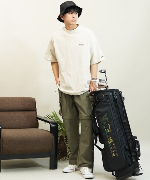 NEW ERA（ニューエラ）の「NEW ERA/ニューエラ 半袖Tシャツ バックプリント ブランドロゴ 14121850/14121851/14121852/14121853（Tシャツ/カットソー・メンズ・ブラック/ストーン/ライトブルー/ホワイト・M/L/XL/2XL）」の19枚目の写真