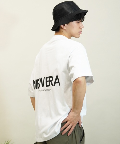 NEW ERA（ニューエラ）の「NEW ERA/ニューエラ 半袖Tシャツ バックプリント ブランドロゴ 14121850/14121851/14121852/14121853（Tシャツ/カットソー・メンズ・ブラック/ストーン/ライトブルー/ホワイト・M/L/XL/2XL）」の8枚目の写真