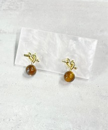 【HIKA】パールねじれピアス