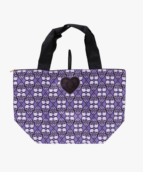 ANNA SUI(アナスイ)の「ハート&ローズ 巾着付きエコバッグ(エコバッグ/サブバッグ・レディース・パープル・FREE)」の3枚目の写真