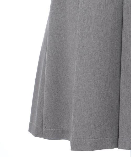 INGNI（イング）の「共ベルト付BOXプリーツジャンスカ（ジャンパースカート・レディース・ブラック/グレー・M）」の20枚目の写真