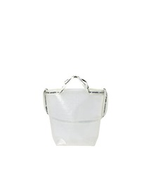beautiful people(r[eBts[v)PLAID VINYL LOGO TAPE SHOULDER BAG(V_[obO)