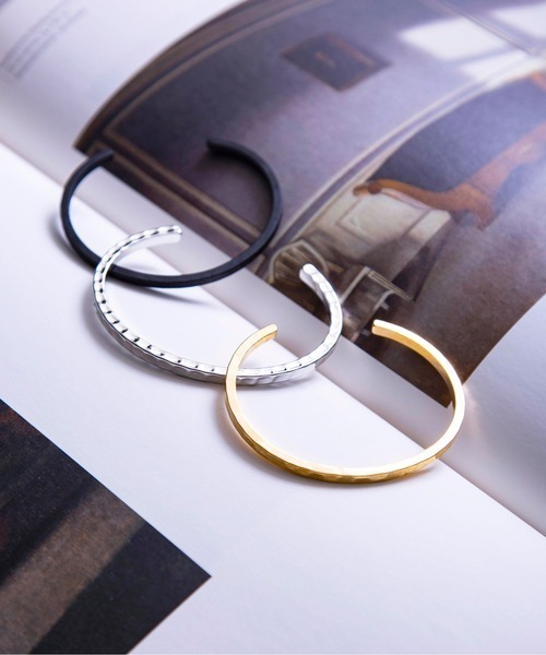 FACTOTUM(ファクトタム)の「【FACTOTUM】ブラスバングル/BRASS BANGLE(バングル/リストバンド・メンズ・ゴールド/シルバー・FREE)」の6枚目の写真